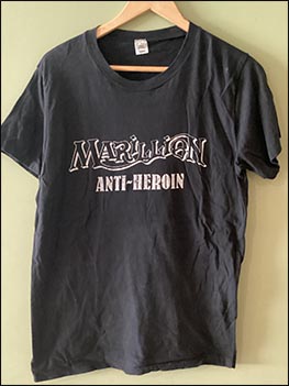 T-Shirt: Anti-Heroin - The Web (front) - 06.02.1986